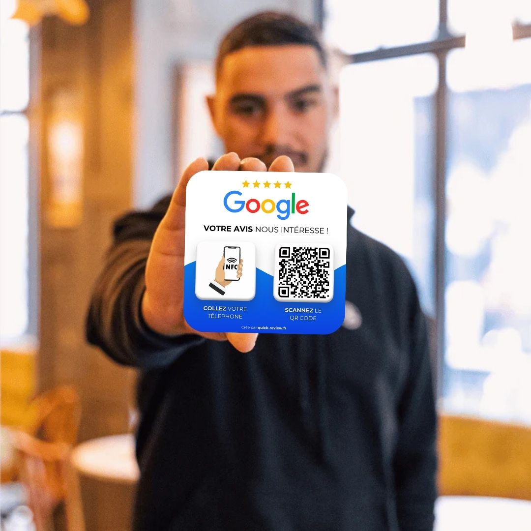Plaque Avis Google