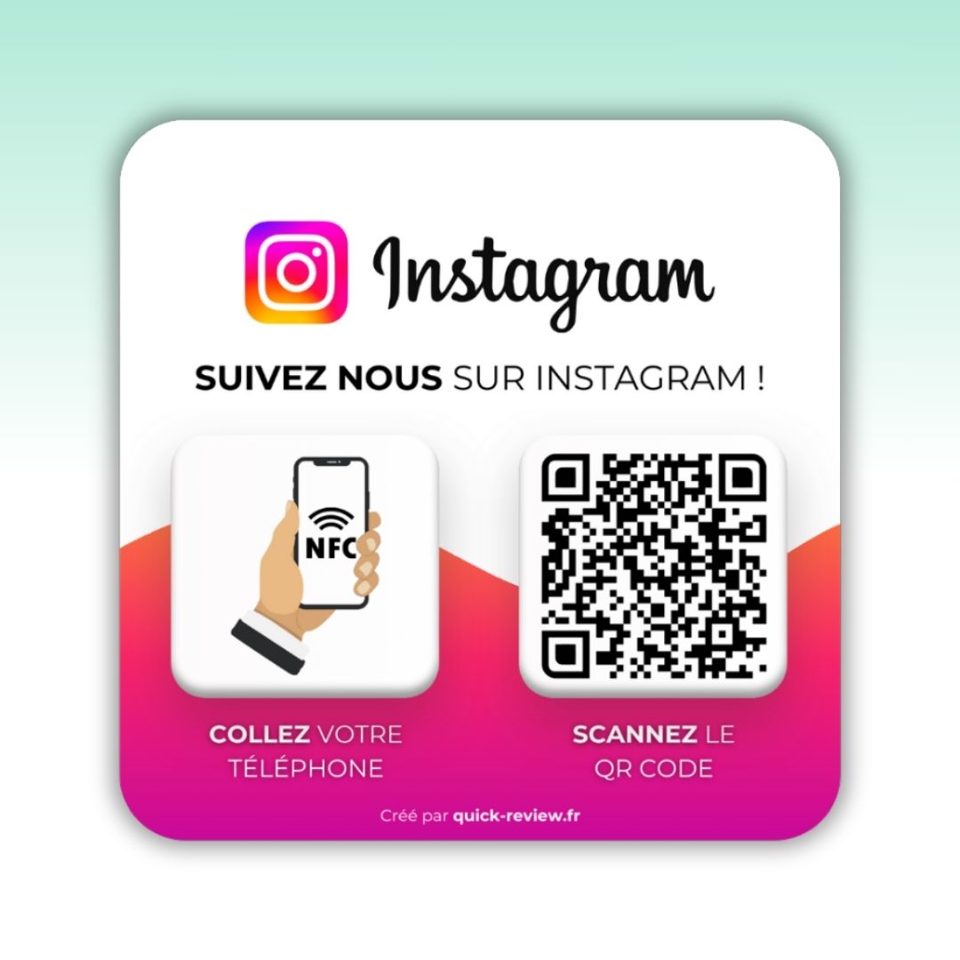 Plaque Instagram