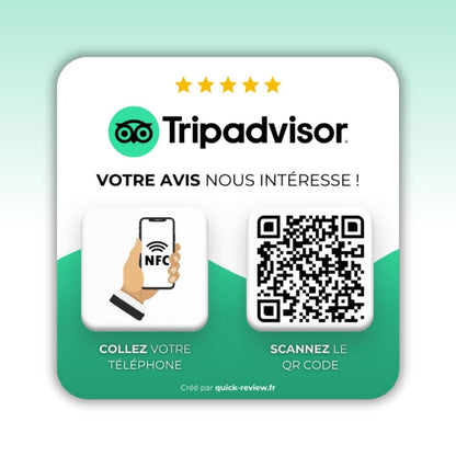 Plaque Avis Tripadvisor